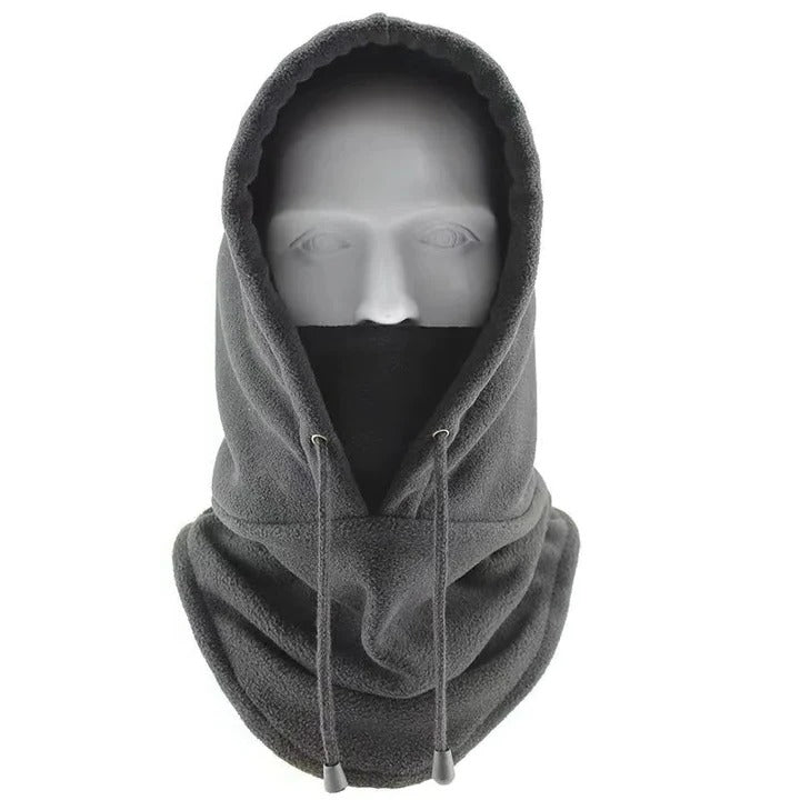 Polar Fleece Balaclava and Ski Hood with Adjustable Fit