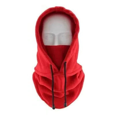 Polar Fleece Balaclava and Ski Hood with Adjustable Fit