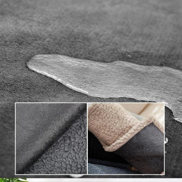 Waterproof Dog Blanket, Sherpa Fleece Throw, Reversible Pet Mat, Furniture Protector