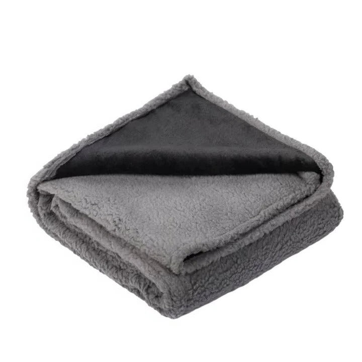 Waterproof Dog Blanket, Sherpa Fleece Throw, Reversible Pet Mat, Furniture Protector