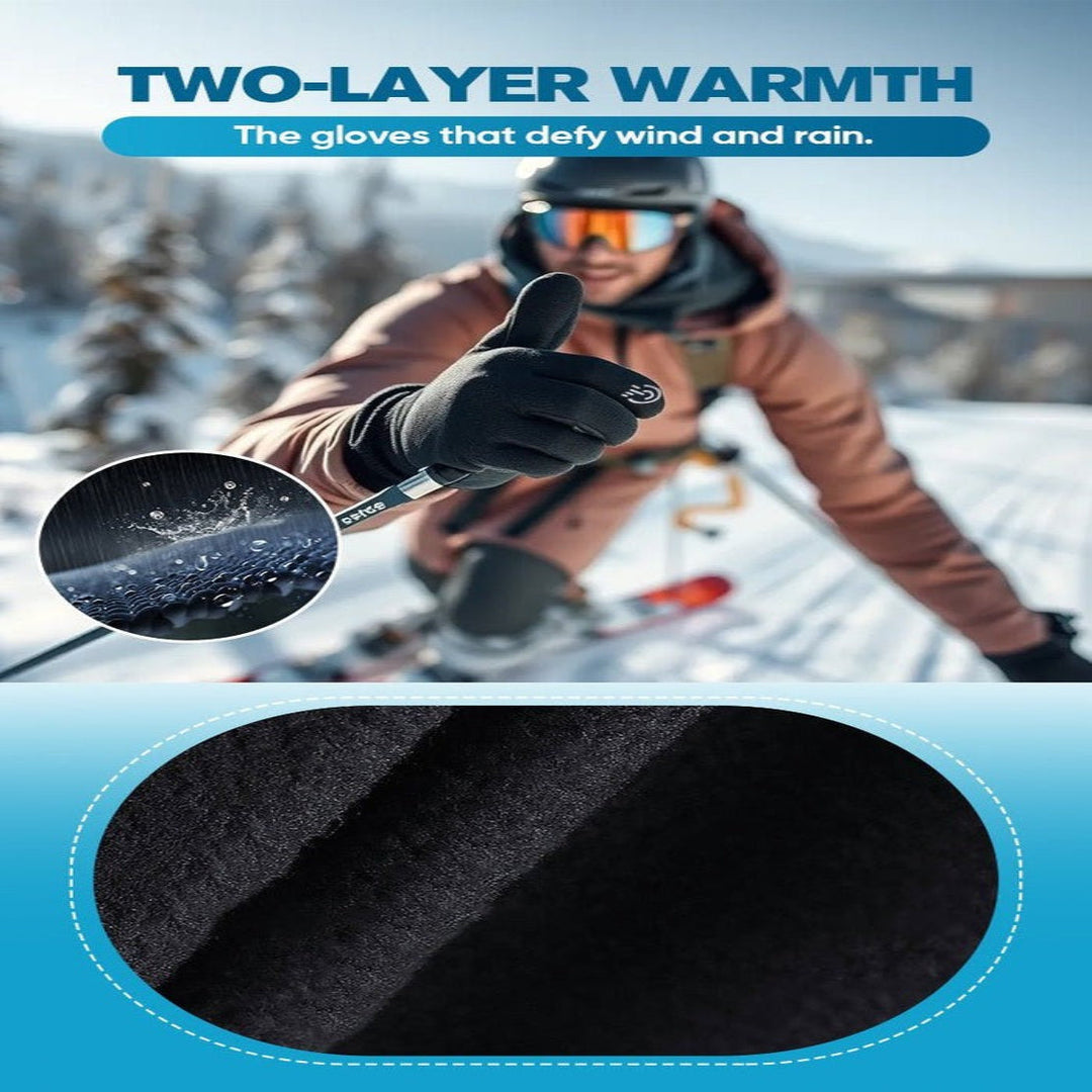 Thermal Cycling Gloves with Touchscreen Fingertips