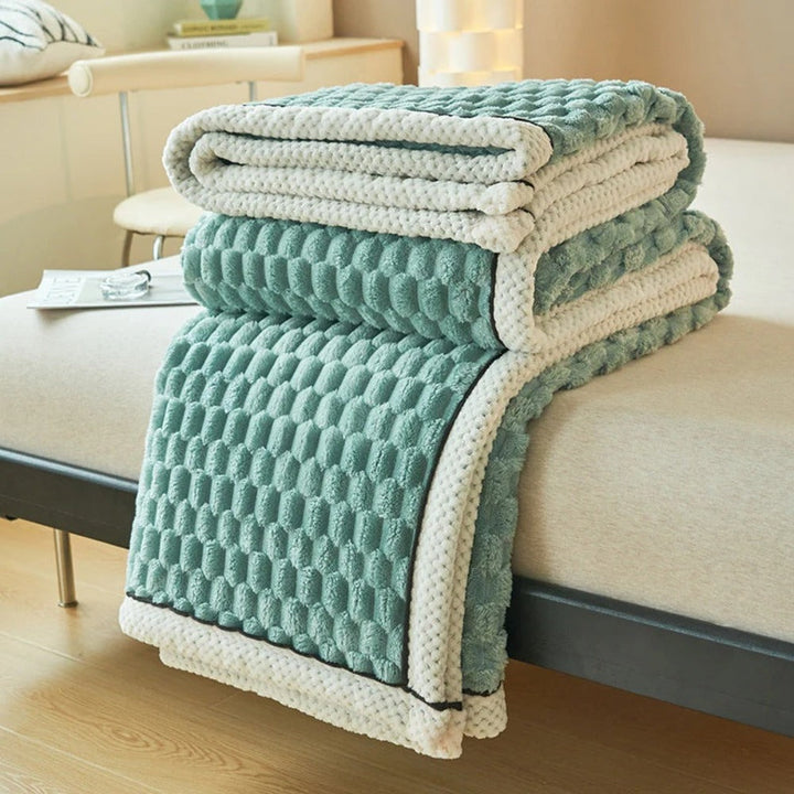 Cloud Cuddle Blanket Bubble‑Textured Cozy Throw