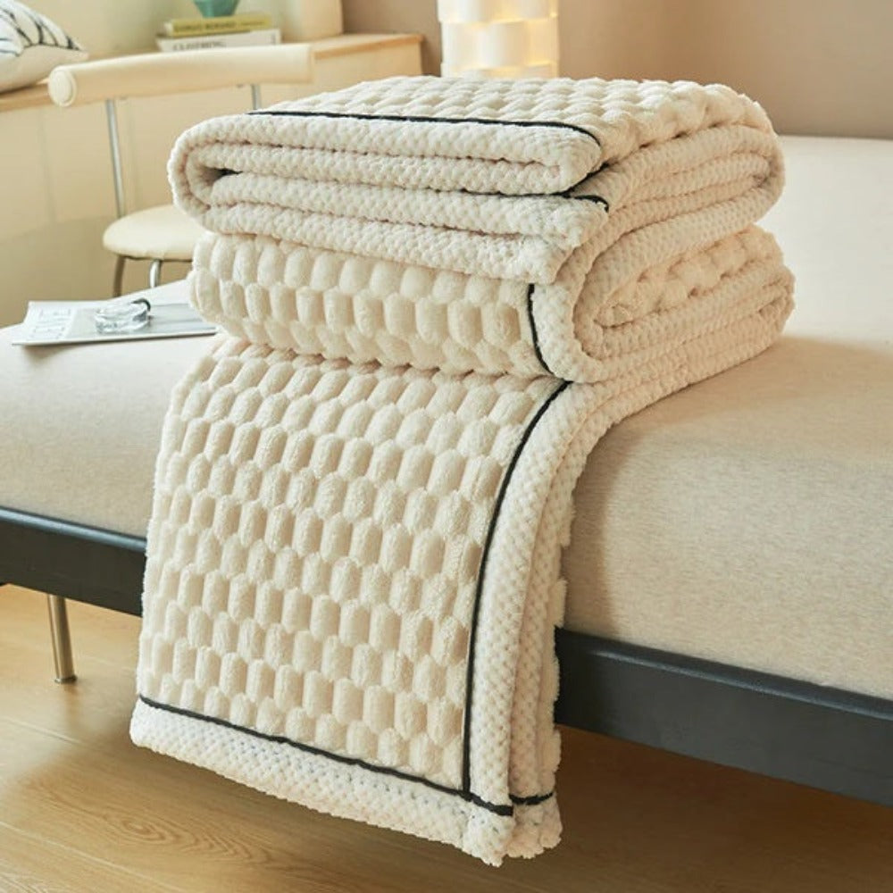 Cloud Cuddle Blanket Bubble‑Textured Cozy Throw