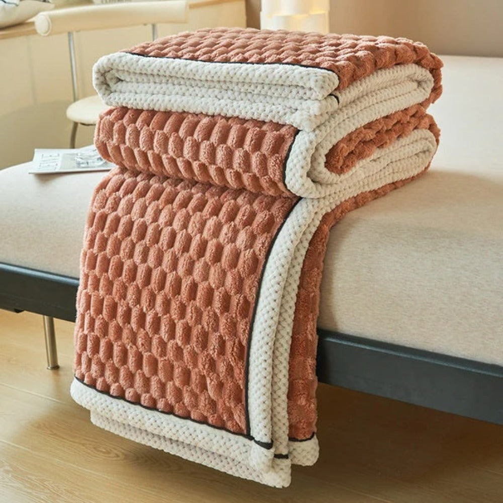 Cloud Cuddle Blanket Bubble‑Textured Cozy Throw