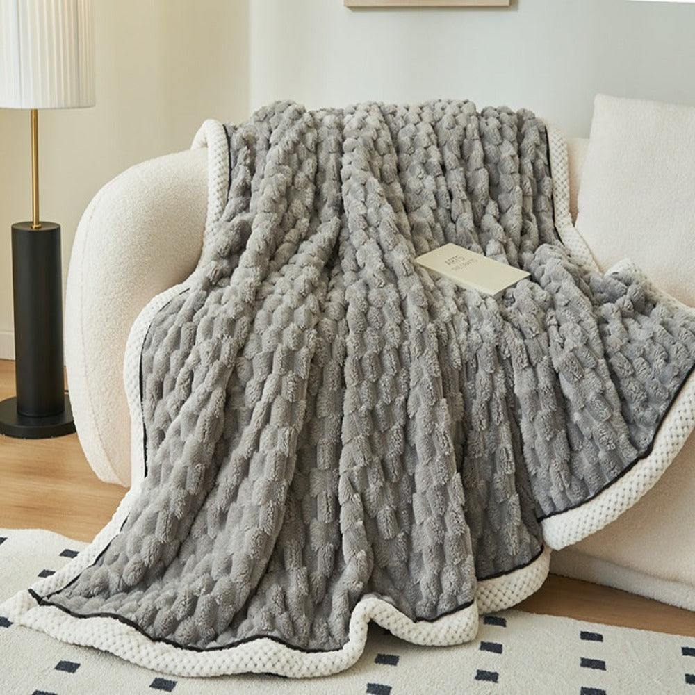 Cloud Cuddle Blanket Bubble‑Textured Cozy Throw
