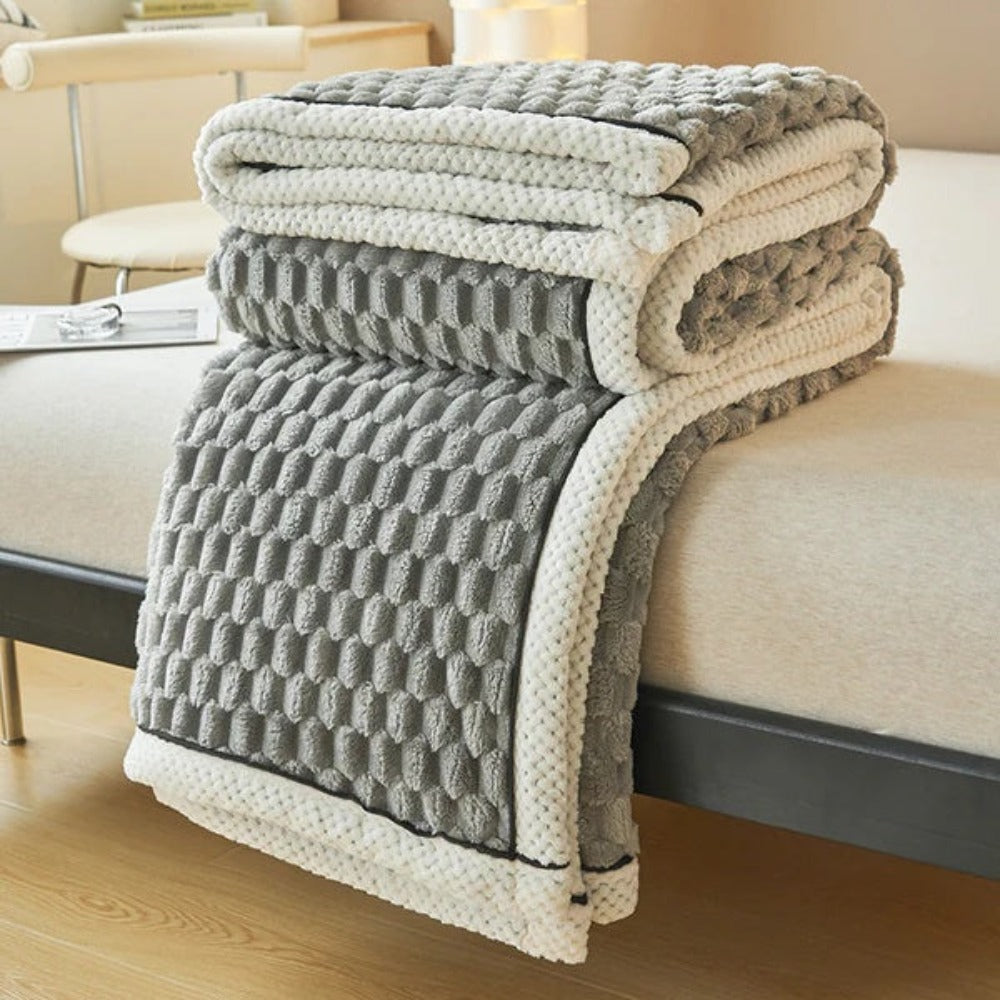 Cloud Cuddle Blanket Bubble‑Textured Cozy Throw
