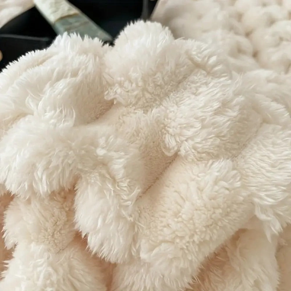 Cloud Cuddle Blanket Bubble‑Textured Cozy Throw