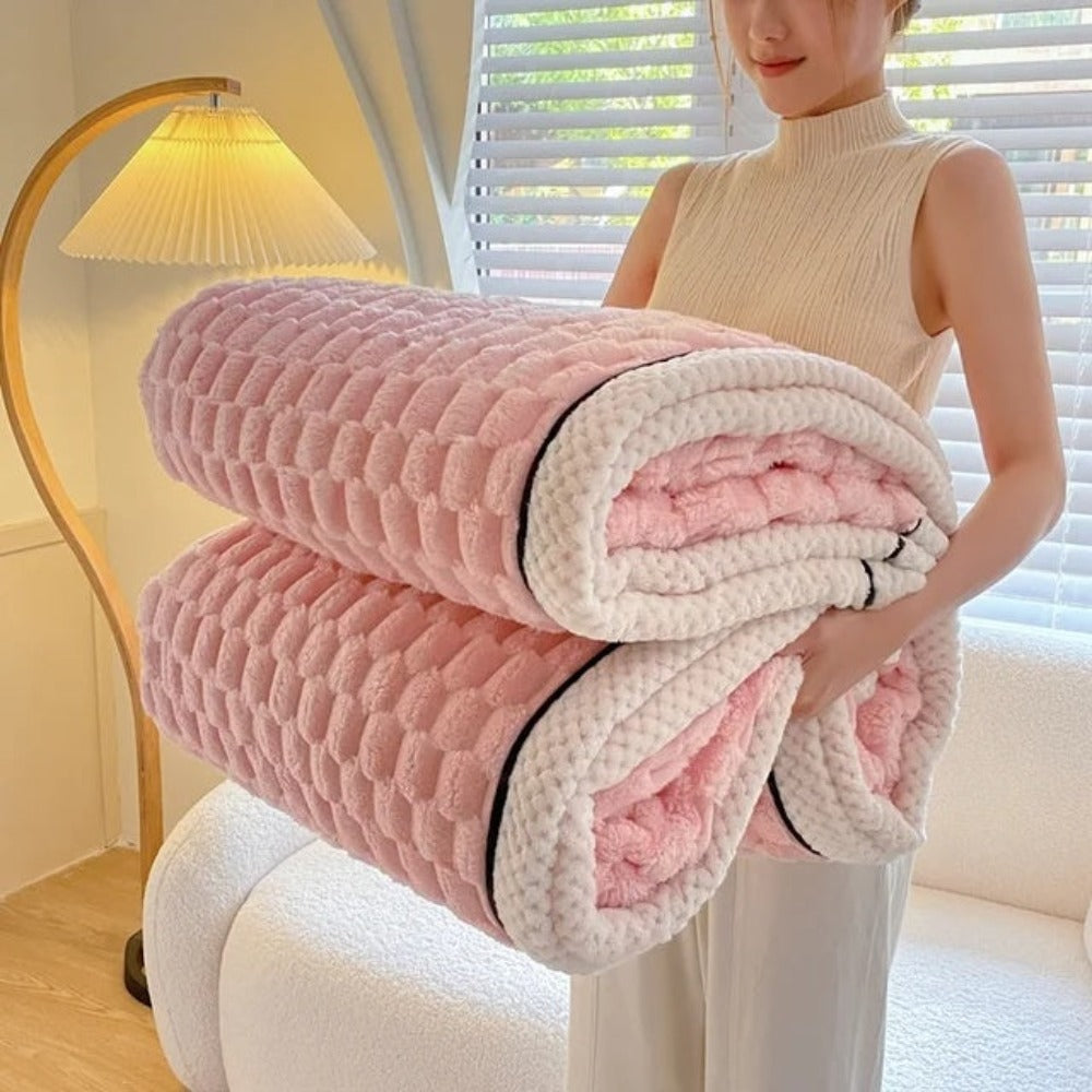 Cloud Cuddle Blanket Bubble‑Textured Cozy Throw