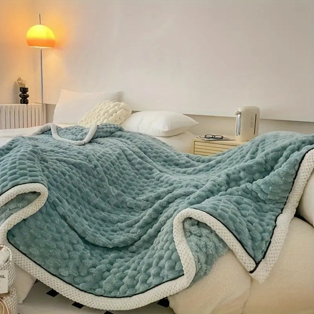 Cloud Cuddle Blanket Bubble‑Textured Cozy Throw