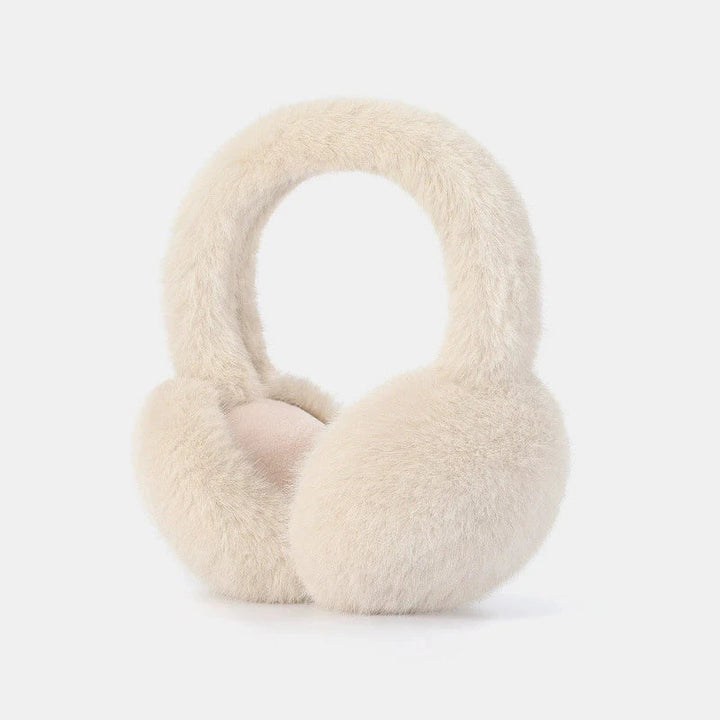 Plush Foldable Earmuffs That Stay Put on Windy Days