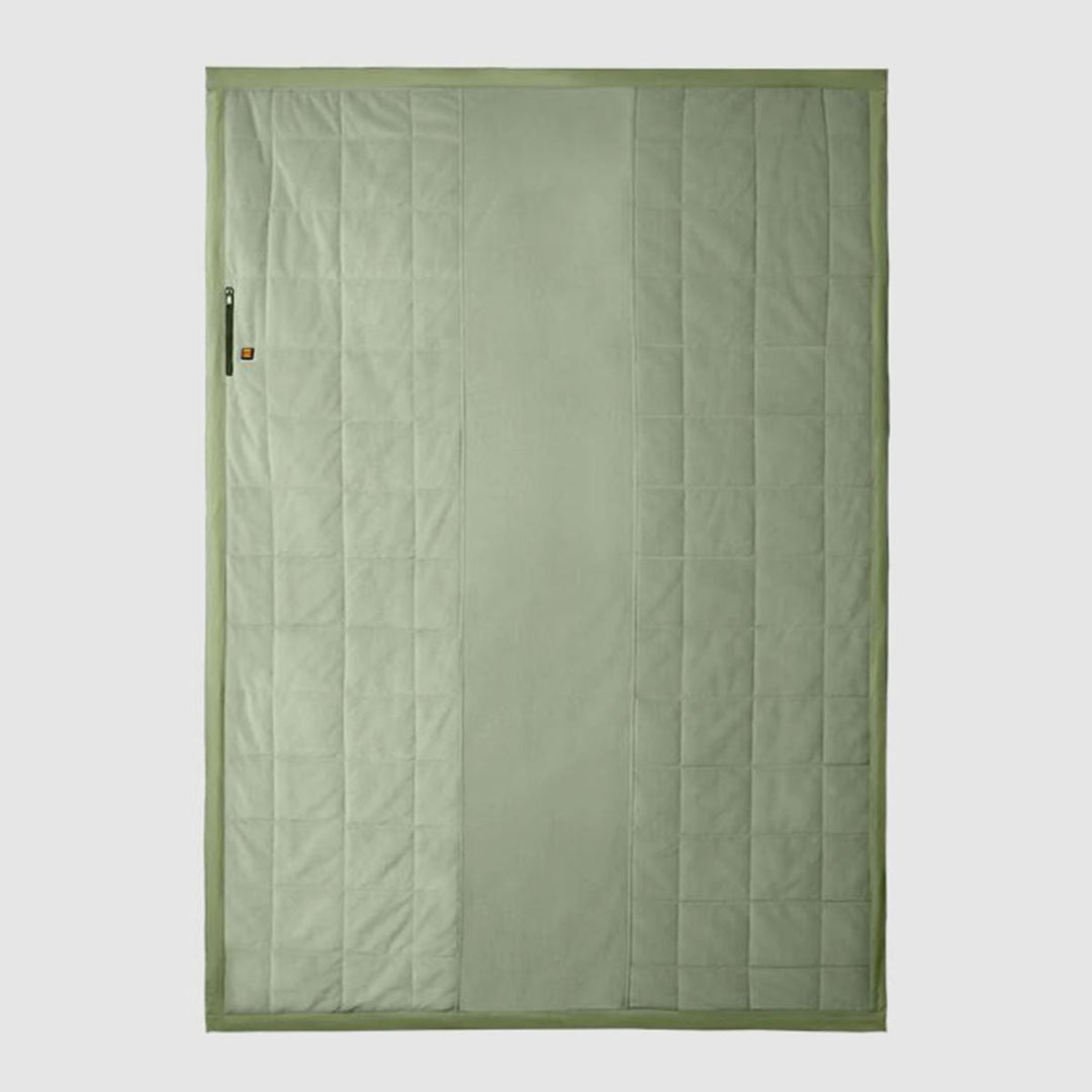 Outdoor Heated Blanket with Battery Powered Portable USB Power Bank and Three Heat Zones