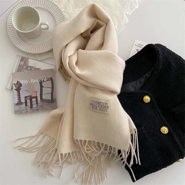 100% Wool Winter Scarf – Super Soft and Warm for Men and Women