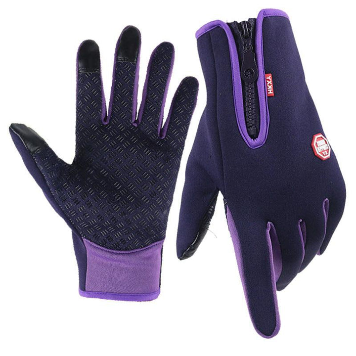 Ultra-Thin Thermal Touchscreen Gloves with Anti-Slip Grip