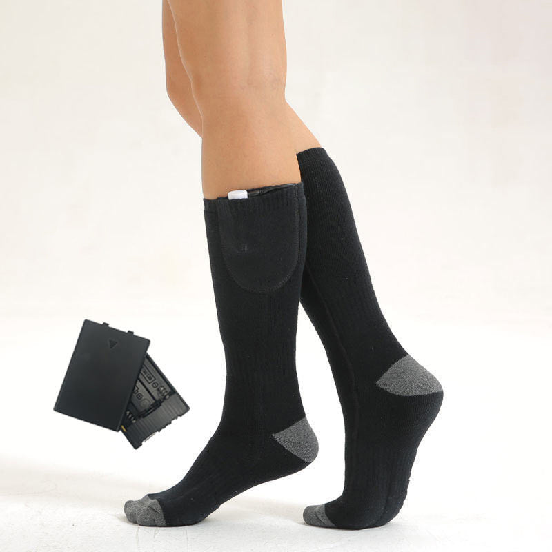 Plushley™ Rechargeable Heated Socks with Adjustable Temperature