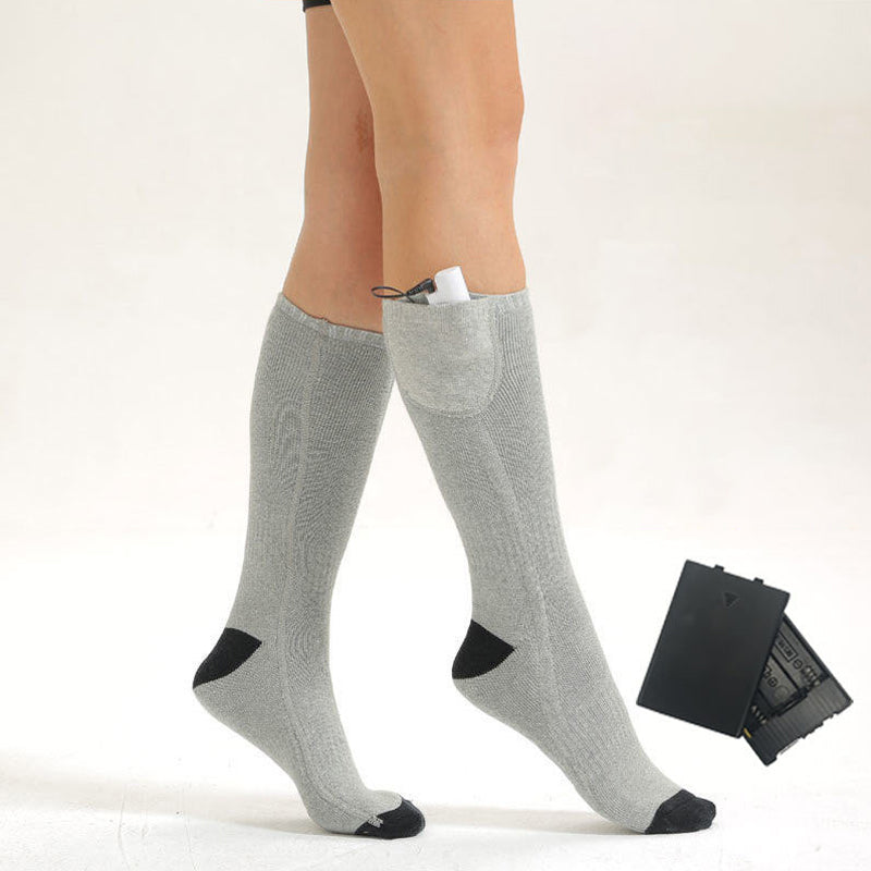 Plushley™ Rechargeable Heated Socks with Adjustable Temperature