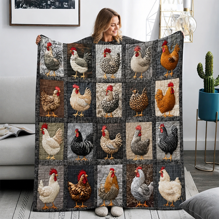Reversible Flannel Throw Blanket with Nine Sleeping Cats